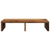 vidaXL Monitor Stand Old Wood 19.7x10.6x3.9" Engineered Wood