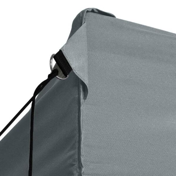 vidaXL Foldable Tent Anthracite 600D Oxford Fabric 9.8x14.8ft