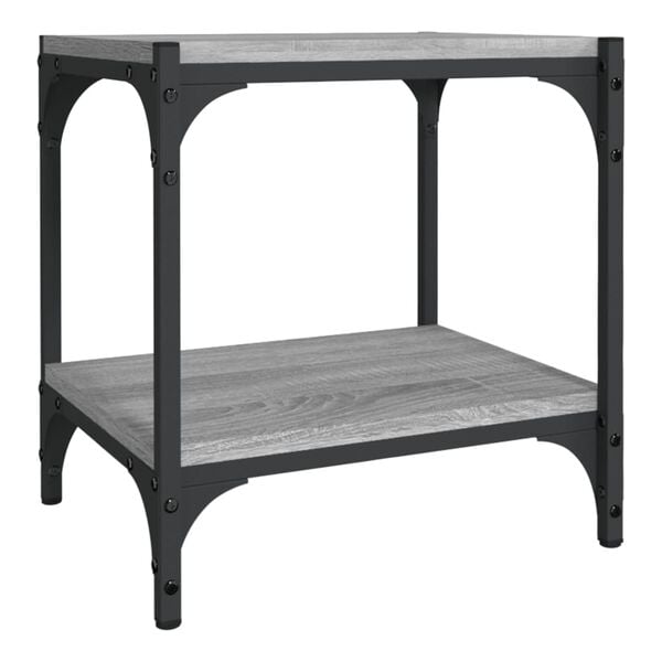 vidaXL TV Cabinet Grey Sonoma Engineered wood TV Cabinet Rectangular