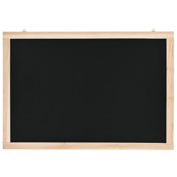 vidaXL Wall-Mounted Blackboard Cedar Wood 15.7x23.6"