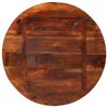 vidaXL Table Top Mixed color Solid reclaimed wood 31.5 in diameter