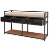 vidaXL Storage Bench Black, Brown, Cream