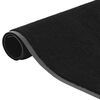 vidaXL Doormat Black Polypropylene and PVC 15.7 x 23.6 in Non-slip