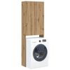 vidaXL Washing Machine Cabinet Artisan Oak 25.2x10.0x74.8"