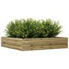vidaXL Garden Planter Natural Pine Vacuum pressure treated solid pine wood