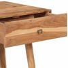 vidaXL Desk Honey Solid Acacia wood 39.4 x 20.1 x 29.9 in Desk