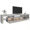 vidaXL TV Cabinet Concrete Grey Engineered Wood Large TV Cabinet