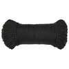 vidaXL Work Rope Black 0.31 " 164.0 ' Polypropylene