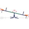 vidaXL Seesaw Blue Steel and plastic Large Rotatable Seesaw Other