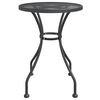vidaXL Garden Dining Set Anthracite