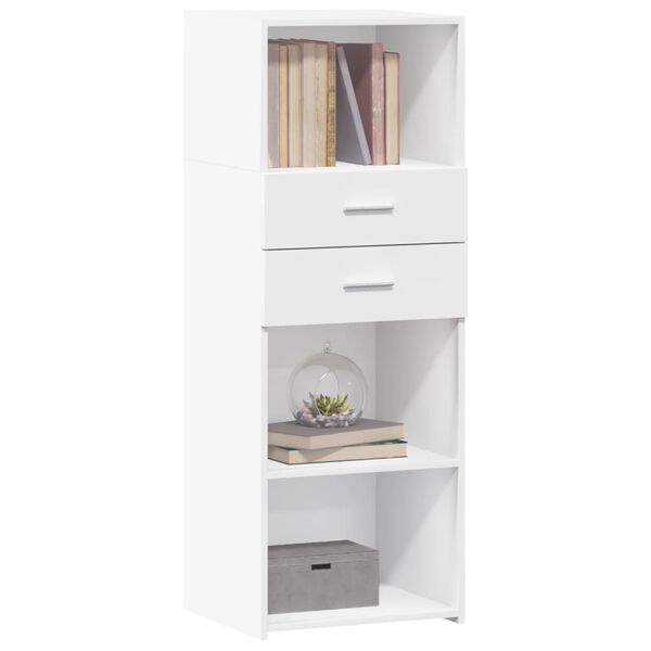 vidaXL Highboard White Engineered wood