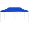 vidaXL Party Tent Blue 310 g/m² Oxford fabric with PVC coating 19.7x9.8 ft