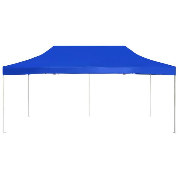 vidaXL Party Tent Blue 310 g/m² Oxford fabric with PVC coating 19.7x9.8 ft