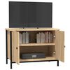 vidaXL TV Cabinet Sonoma Oak Engineered wood Medium TV Cabinet