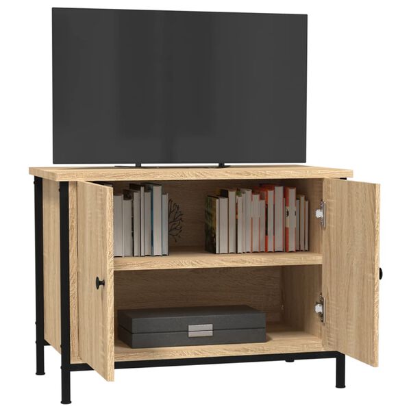 vidaXL TV Cabinet Sonoma Oak Engineered wood Medium TV Cabinet