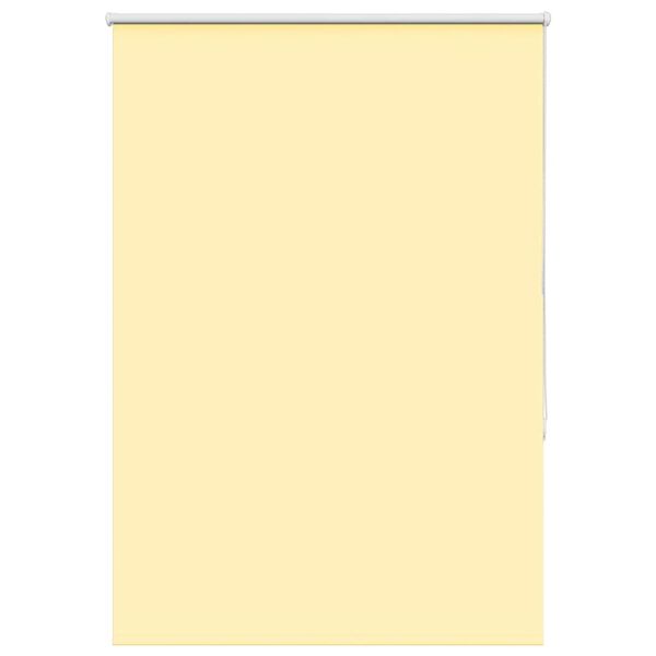 vidaXL Roller Blind Yellow 100% Polyester 45.3 x 68.9 in Reversible