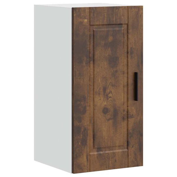 vidaXL Kitchen Wall Cabinet Smoked Oak Engineered Wood Standard