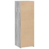 vidaXL Highboard Grey Sonoma Engineered Wood Medium Highboard