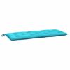 vidaXL Garden Bench Cushion Set of 2 Turquoise