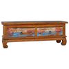 vidaXL TV Cabinet Multicolor Reclaimed teak wood Medium TV Cabinet
