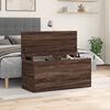 vidaXL Storage Box Brown Oak Engineered Wood Medium Rectangular Modern
