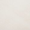 vidaXL Shaggy Rug Cream white 100% Polyester 94.5 x 133.9 in Shaggy Rug