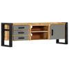 vidaXL TV Cabinet Natural wood and grey