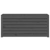 vidaXL Garden Box Grey Solid pine wood 39.8x19.9x18.3 in Storage