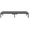 vidaXL Garden Lounge Set Dark Grey Powder-coated steel Garden Lounge Set