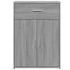 vidaXL Sideboard Grey Sonoma Engineered wood Medium Sideboard