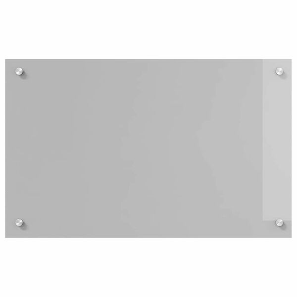 vidaXL Kitchen Backsplash Light grey 31.50 x 19.69 x 0.24 in