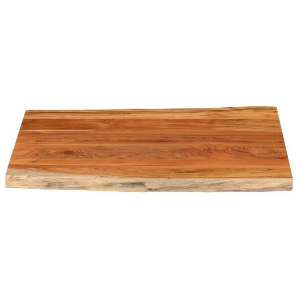 vidaXL Table Top Natural Solid acacia wood 35.4 x 31.5 in Durable
