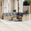vidaXL Garden Sofa Set Beige