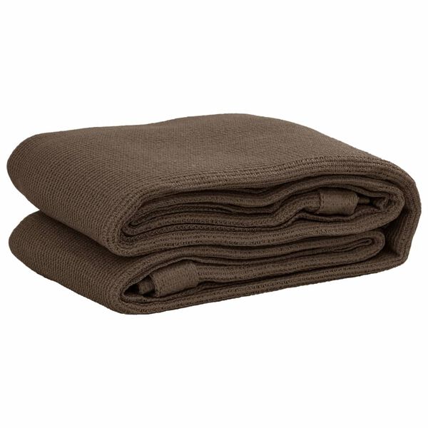 vidaXL Tent Carpet 98.4x216.5" Brown