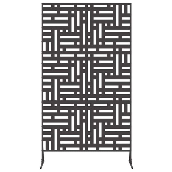 vidaXL Privacy Screen Black Steel