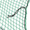 vidaXL Trailer Net with Elastic Rope Green 14.8x8.2' PP