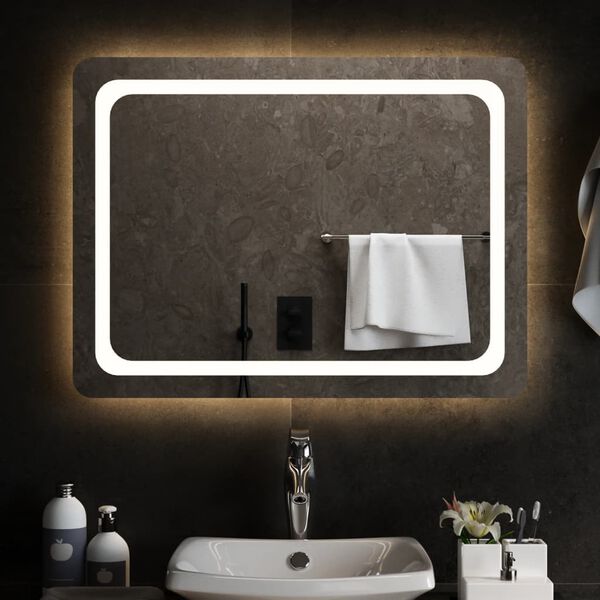 vidaXL LED Bathroom Mirror 31.5"x23.6"