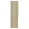 vidaXL Washing Machine Cabinet Sonoma Oak 27.8x10.0x35.4"