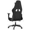 vidaXL Gaming Chair Black and Camouflage Faux Leather, Metal, Plywood, Foam