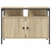 vidaXL Bathroom Sink Cabinet Sonoma oak Engineered Wood Medium