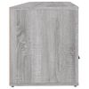 vidaXL TV Cabinet Grey Sonoma Engineered Wood Medium TV Cabinet