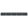 vidaXL Planter Anthracite 195 x 100 x 45 cm Galvanised Steel