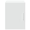 vidaXL Wall Cabinet White Engineered Wood 11.8x16.7x15.7 in Wall Cabinet