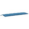 vidaXL Garden Bench Cushion Melange blue 100% polyester