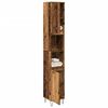 vidaXL Bathroom Cabinet Old wood Engineered wood