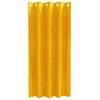 vidaXL Blackout Curtains 2 pcs Mustard Yellow 55.12 x 68.90 in Velvet