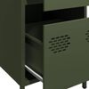vidaXL Sideboard Olive green Cold-rolled Steel Medium Sideboard