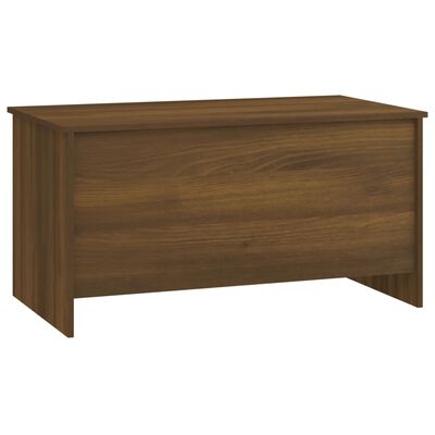 vidaXL Coffee Table Brown Oak 40.2"x21.9"x20.7" Engineered Wood