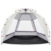 vidaXL Beach Tent 2-Person Gray Quick Release Waterproof