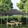 vidaXL Party Tent Roof 13.1x9.8' Anthracite 2.95 oz/ft²